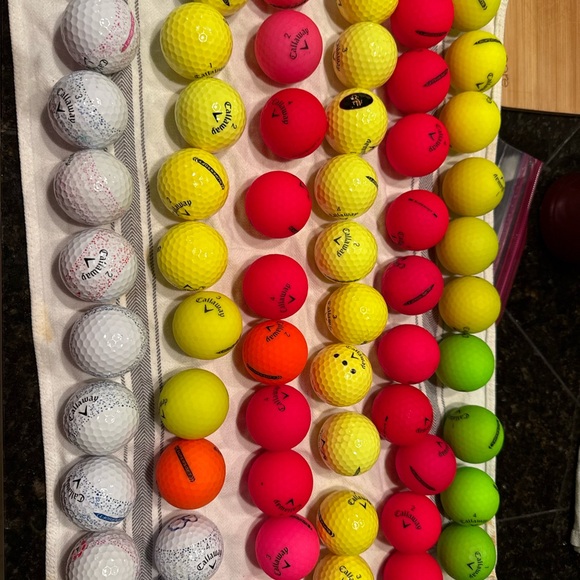 Callaway Supersoft Multicolor Golf Balls - Picture 2 of 6